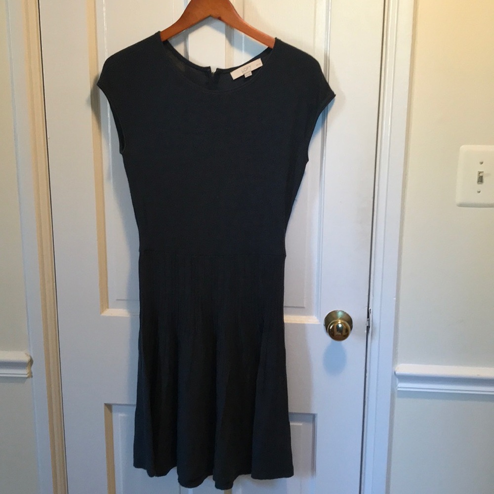 MP Dark Teal Loft short sleeve knit dress